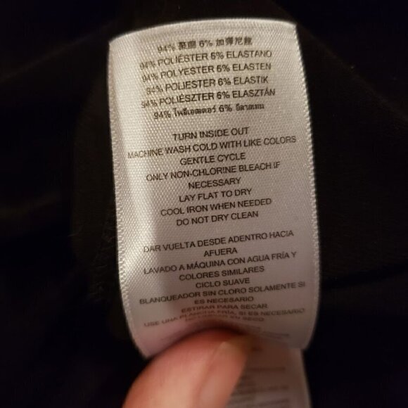 NWOT Michael Kors Black Drawstring Waist Dress Size Small - Picture 10 of 13